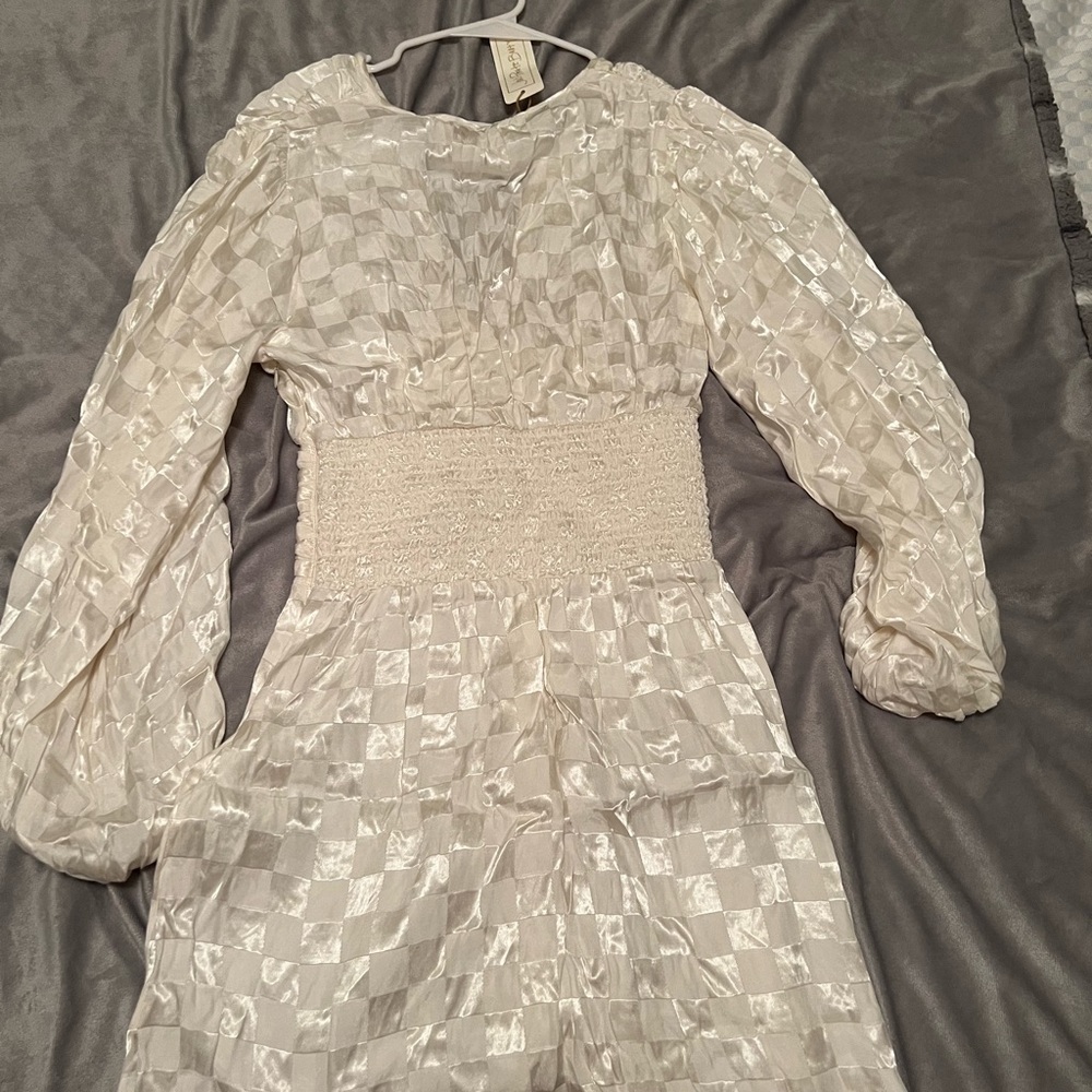White dress